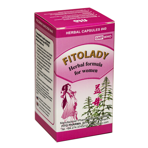 ФИТОЛЕДИ FITO – РАСТИТЕЛЬНАЯ ФОРМУЛА ДЛЯ ЖЕНЩИН, 100 КАПСУЛ