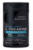 SPORTS RESEARCH DOUBLE STRENGTH L-THEANINE 200MG ТЕАНИН - СЕКРЕТ СПОКОЙНОЙ БОДРОСТИ, 150 КАПСУЛ