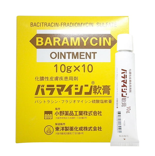Мазь Барамицин Мазь для инфекций кожи Япония 10г
